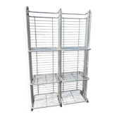 Étagère Art déco, aluminium