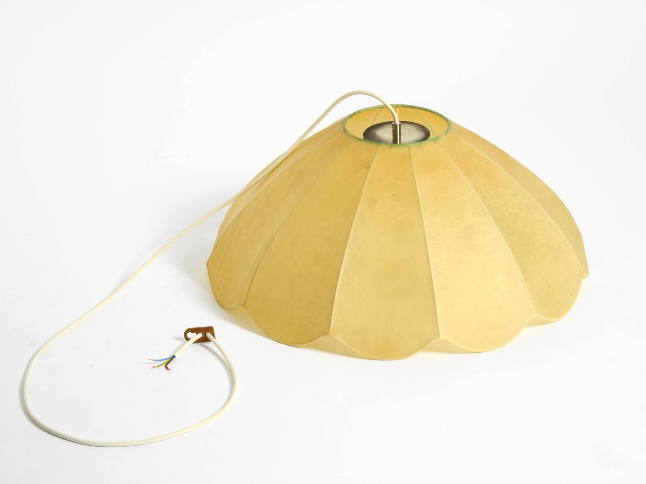 60er XL Cocoon pendant lamp in very good original vintage condition