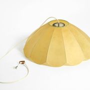 60er XL Cocoon pendant lamp in very good original vintage condition