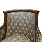 French Empire Bergère with Swan Necks