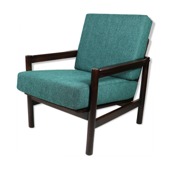 Vintage green marine armchair, 1970s