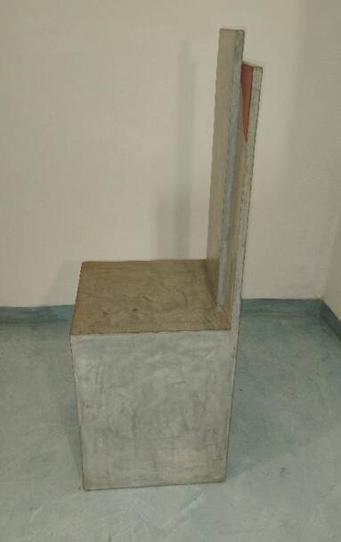 Neo-Brutalist and Postmodern Console-Pedestal – Unique artisan piece.