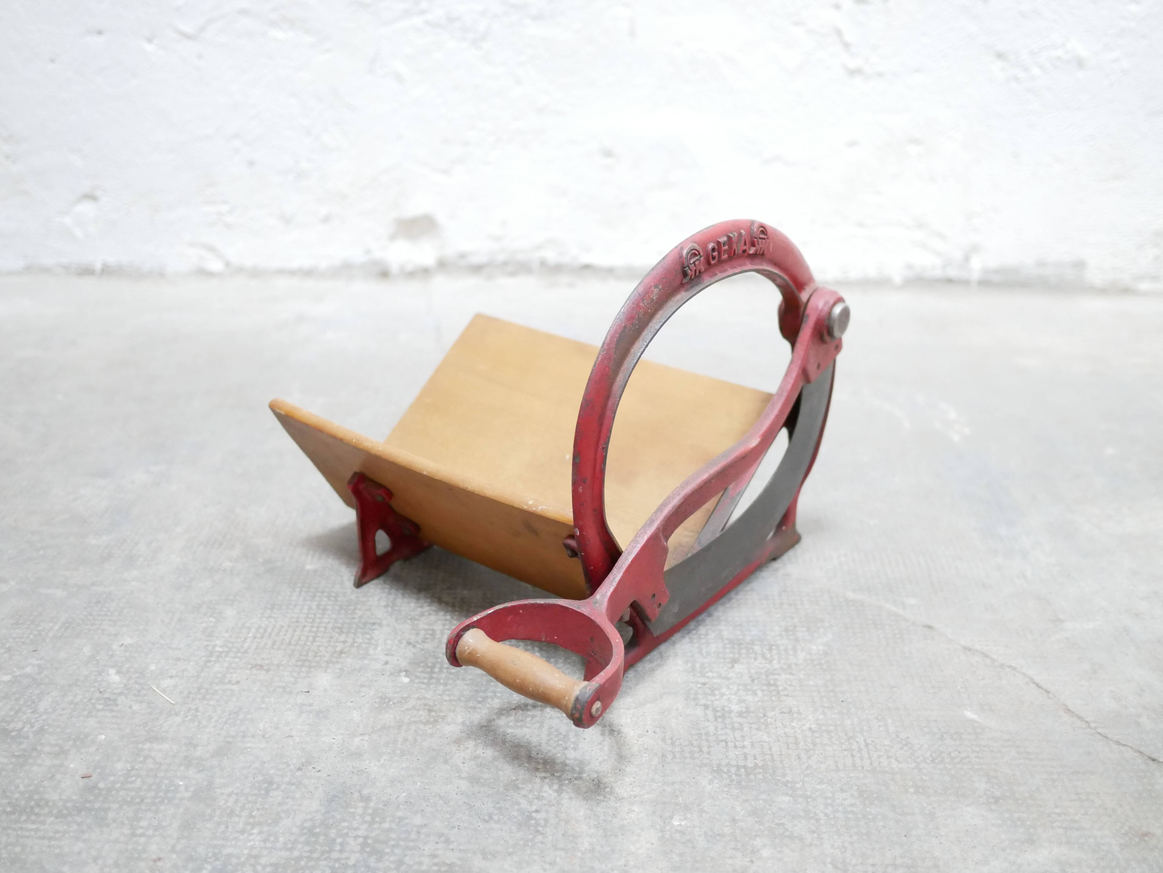 Slicer, vintage bread cut by Geka