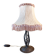Lampe art nouveau fer forgé