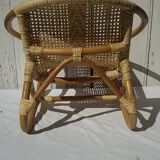Child rattan chair