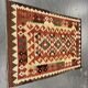 Traditional Tribal Kilim Rug, Multicolour Kilims Wool Area Geometric Carpet