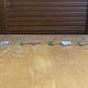 Set of 4 vintage murano glass knife rests grape cluster