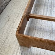 Bed 1 place "palm" wicker and rattan Vivai Del Sud