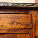old Parisian pine sideboard