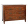 Commode ancienne en chêne sculptée et fabriquée à la main, vers 1800