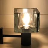 Pair of Flavio Poli sconces for Murano glass Seguso