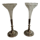 Pair of small vases/candleholders