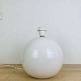 White and red ceramic ball lamp, 1980s