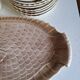 Many flat plates, dish, sauce boat, vegetable dish.