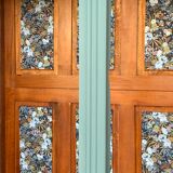 Parisian art deco wardrobe blue gray 1930