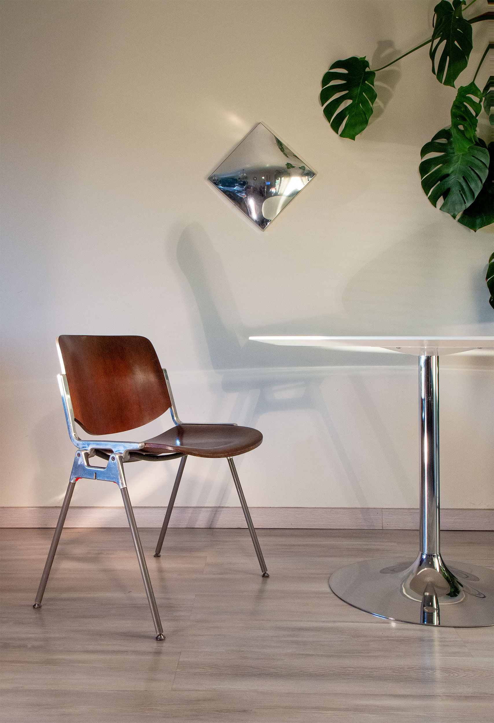 Suite de 4 chaise DSC 106 de Giancarlo Piretti pour Castelli, 1965
