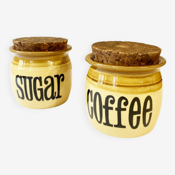 Sugar and Coffee Jars, 1970s