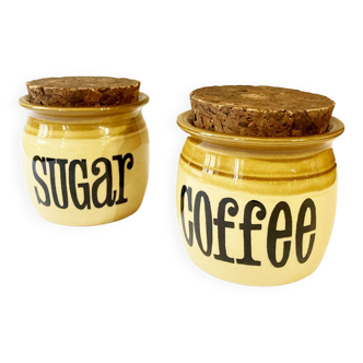 Sugar and Coffee Jars, 1970s