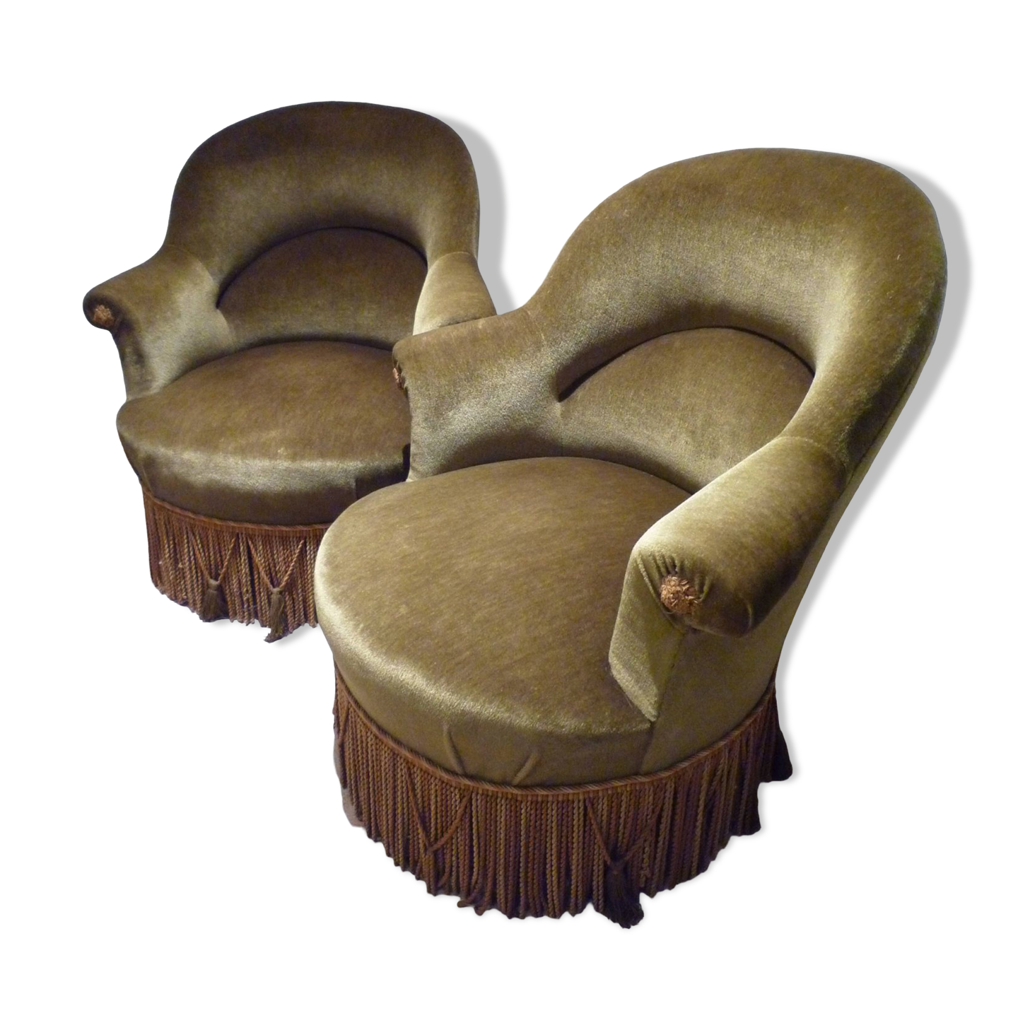 Pair of Toad Armchairs