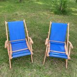 Chaise longue années 50
