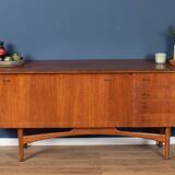 Retro Teak 1960s Long Mid Century Sideboard By Dalescraft
