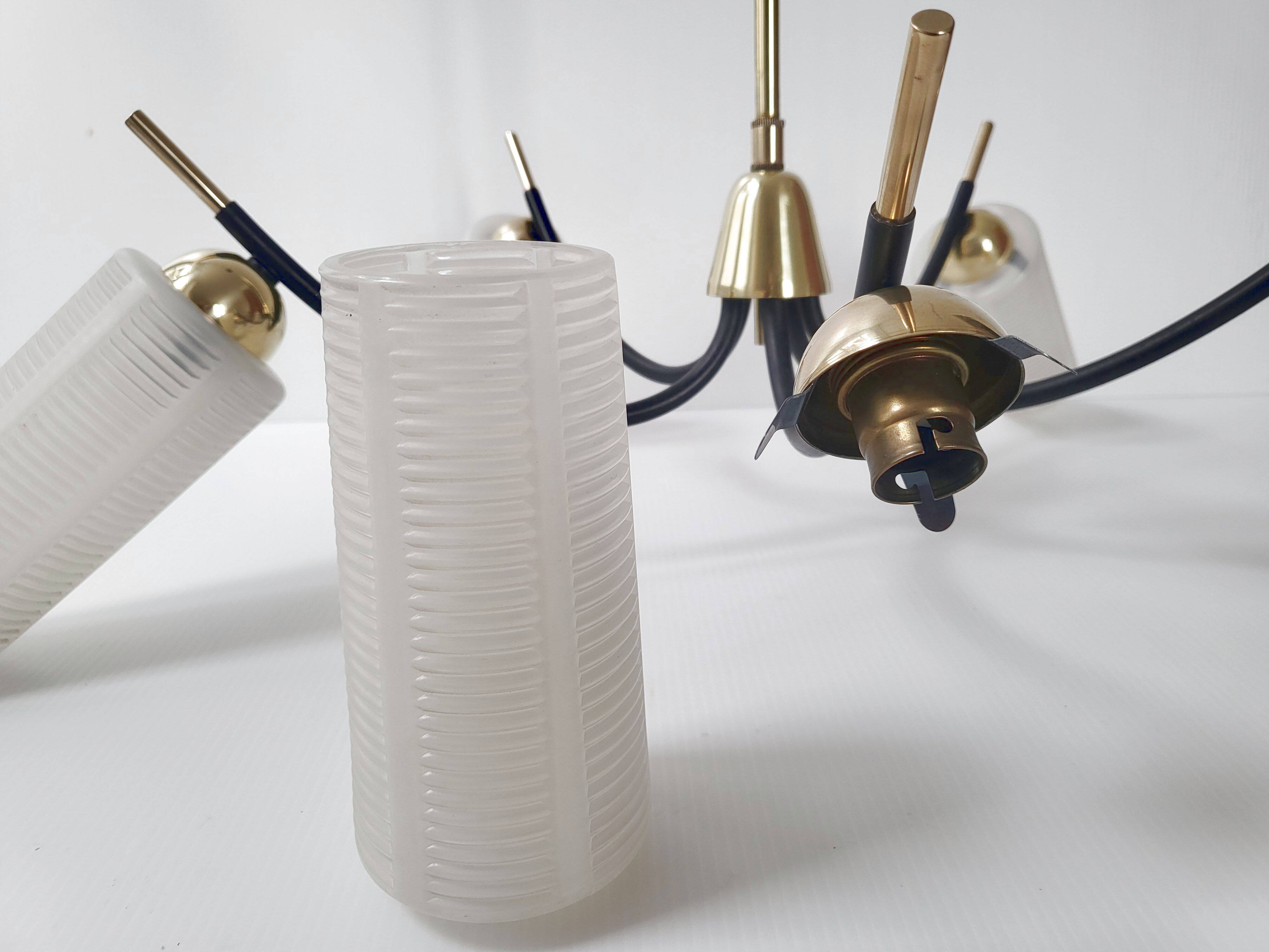 Vintage Arlus pendant light 1950