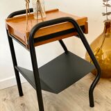 Vintage boarding school bedside