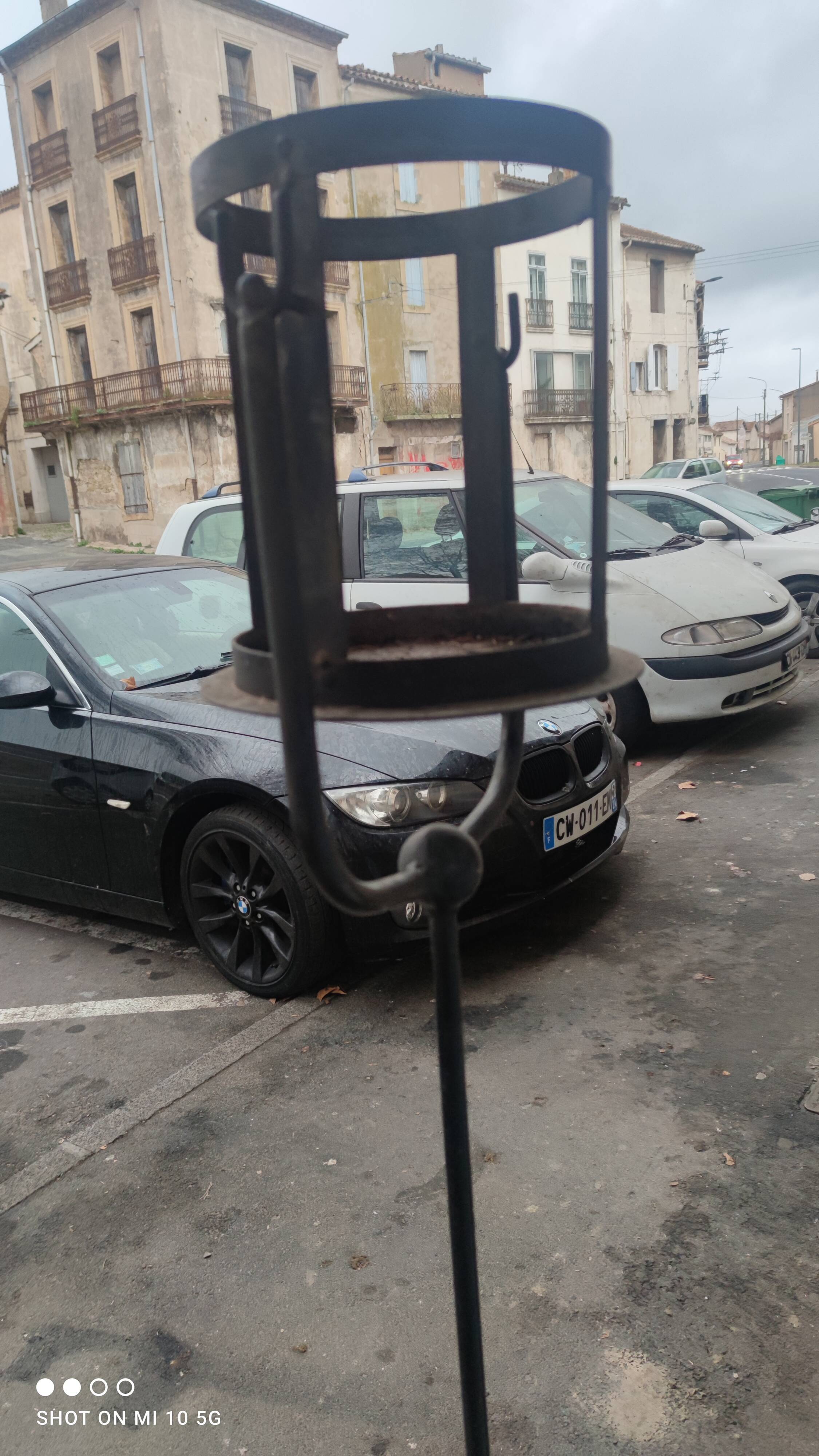 Medieval wrought iron flare