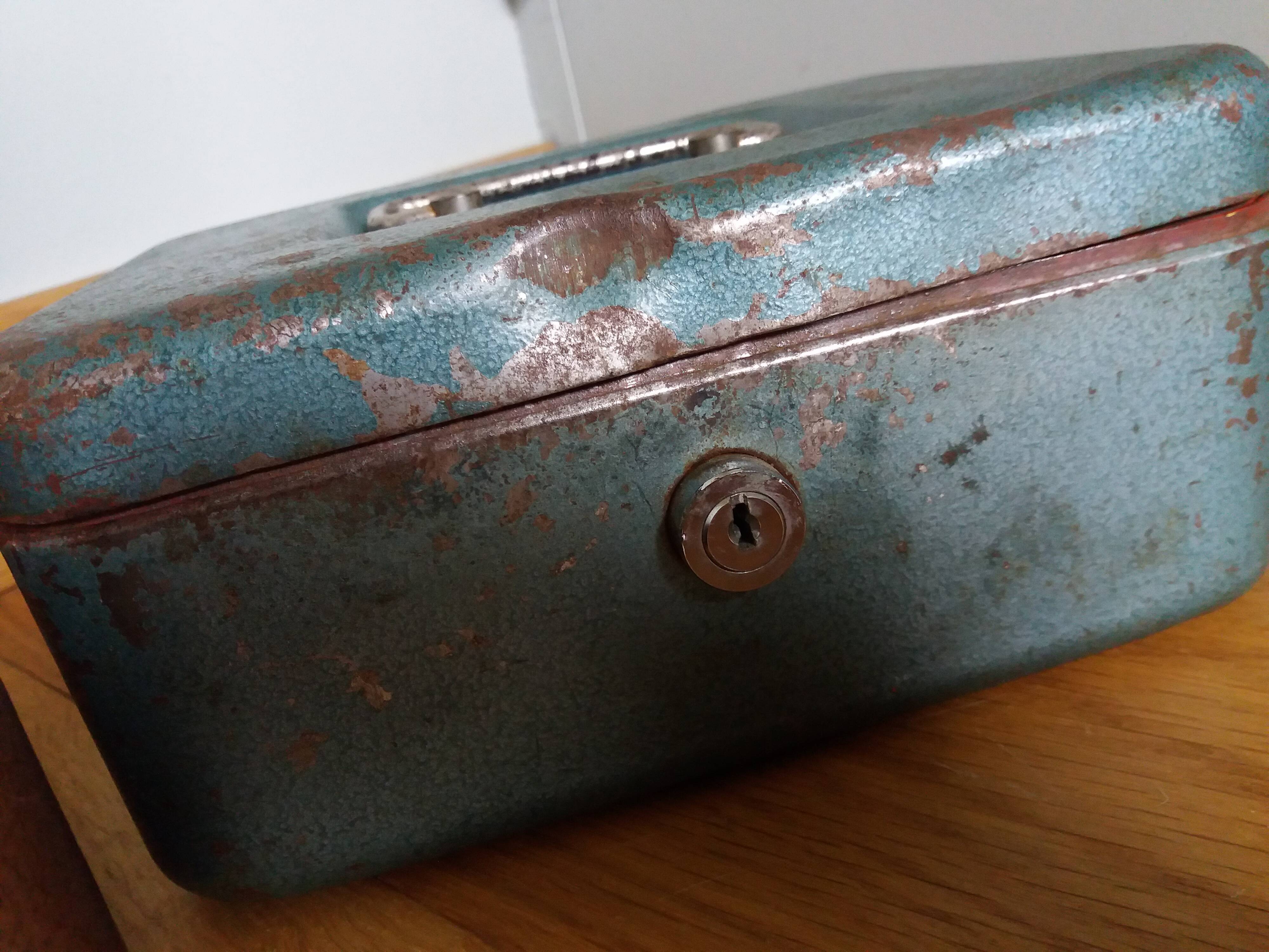 Empty storage boxes industrial style pocket