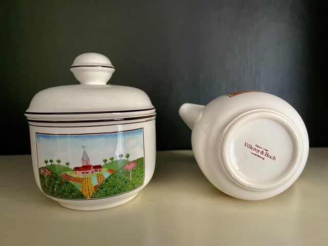 Service à thé Villeroy & Boch "naïf"