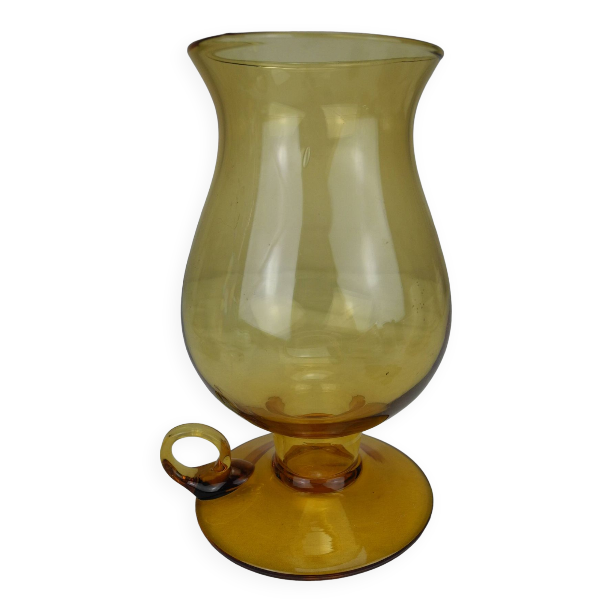 Old vintage decorative tealight candle holder