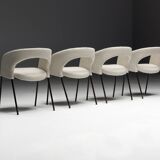 Dining chairs by Gastone Rinaldi for Rima, Italy, 1950s