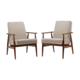 Paire de fauteuils Fox