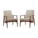 Paire de fauteuils Fox