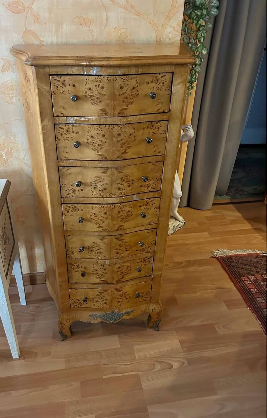 Louis XV Baroque style chest of drawers