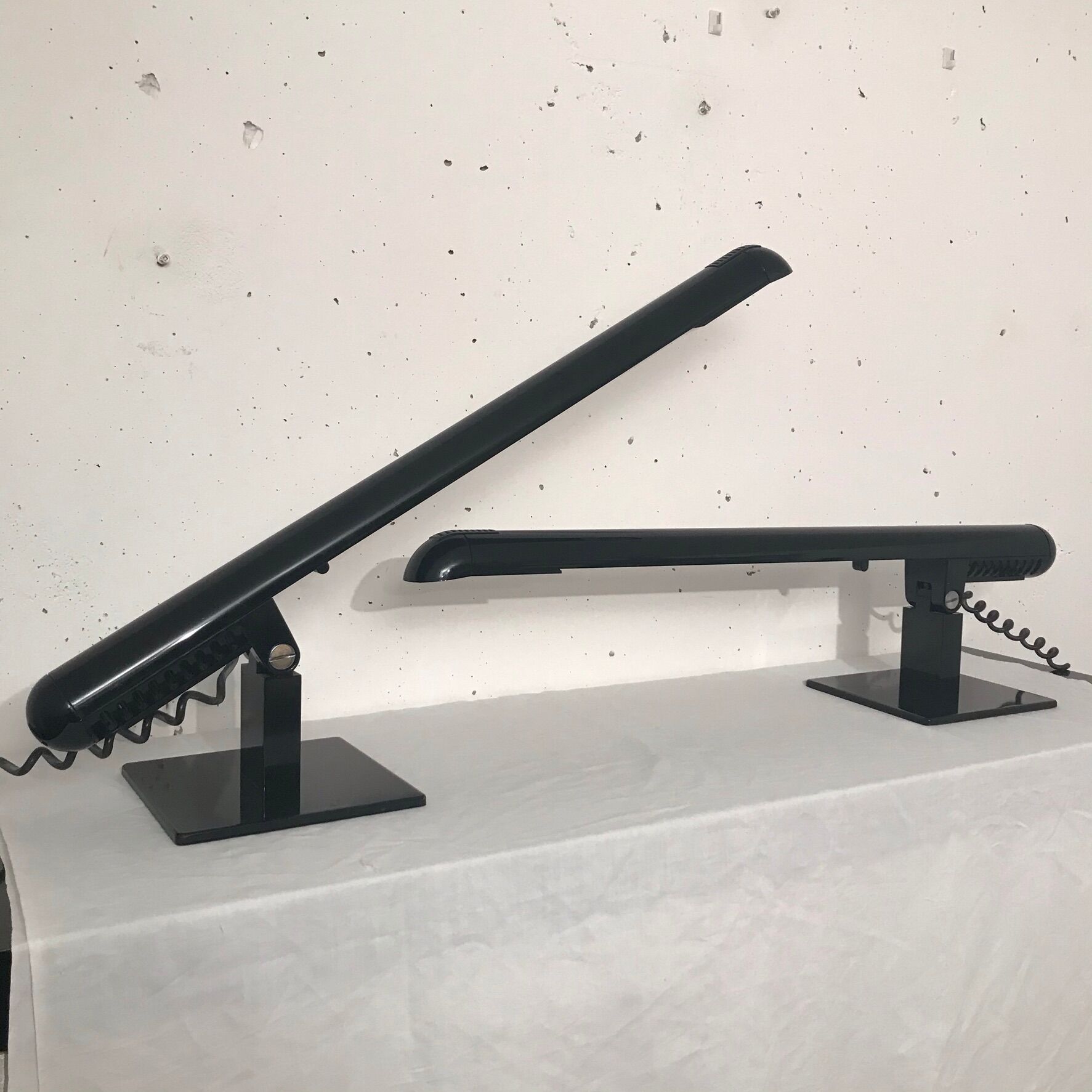 Pair of Concorde Lamps, Hans Von Klier, Skipper 1980