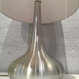 Lampes « orient » aluminium brossé de Jo Hammerborg pour fog & morup, danemark 1968