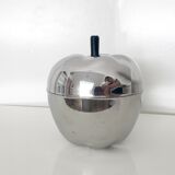 Silver apple ice bucket