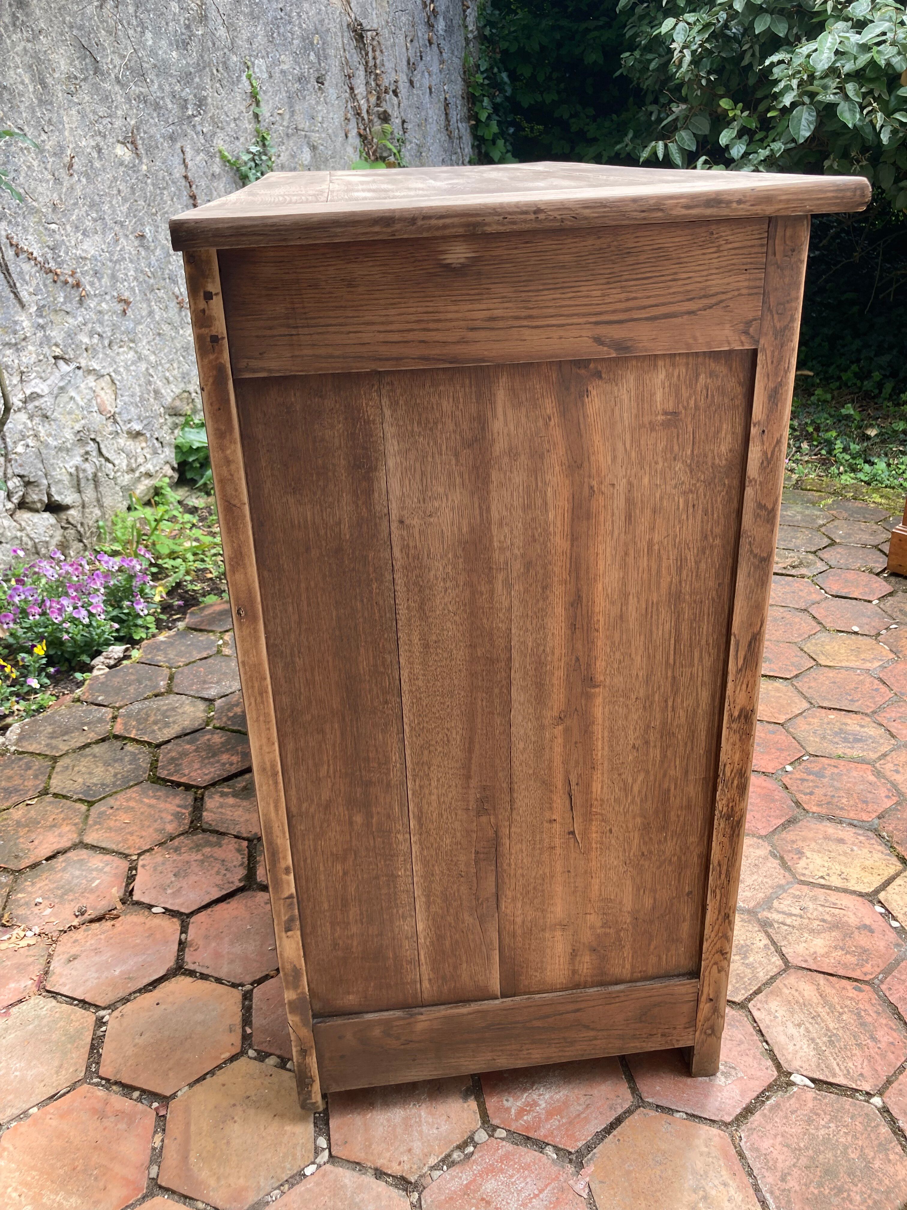 Antique solid wood sideboard