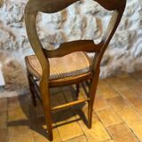 Pair of caned chairs 1950/60