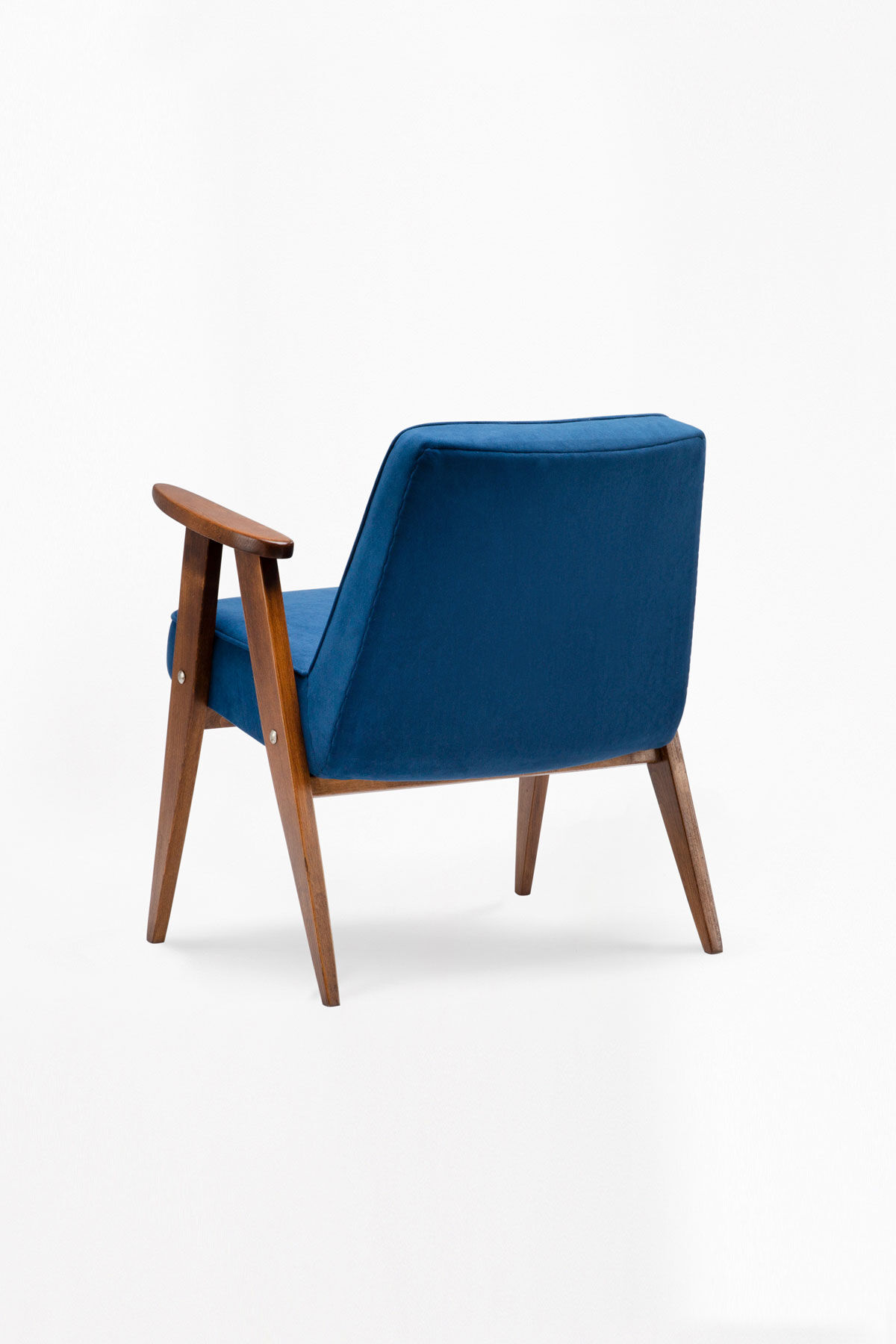 366 armchair / indigo velor