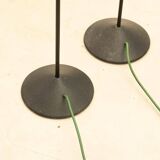 Black metal Floorlamp by Barbieri e Marianelli for Tronconi