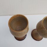 Duo beer cups Pottery Rye Sussex