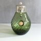 Carafe en verre cristal, “Kalte Ente”, pichet vintage en argent massif
