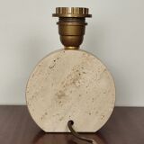 Italian travertine lamp