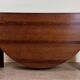 Large oval Gateleg folding table with two leaves in Rio rosewood