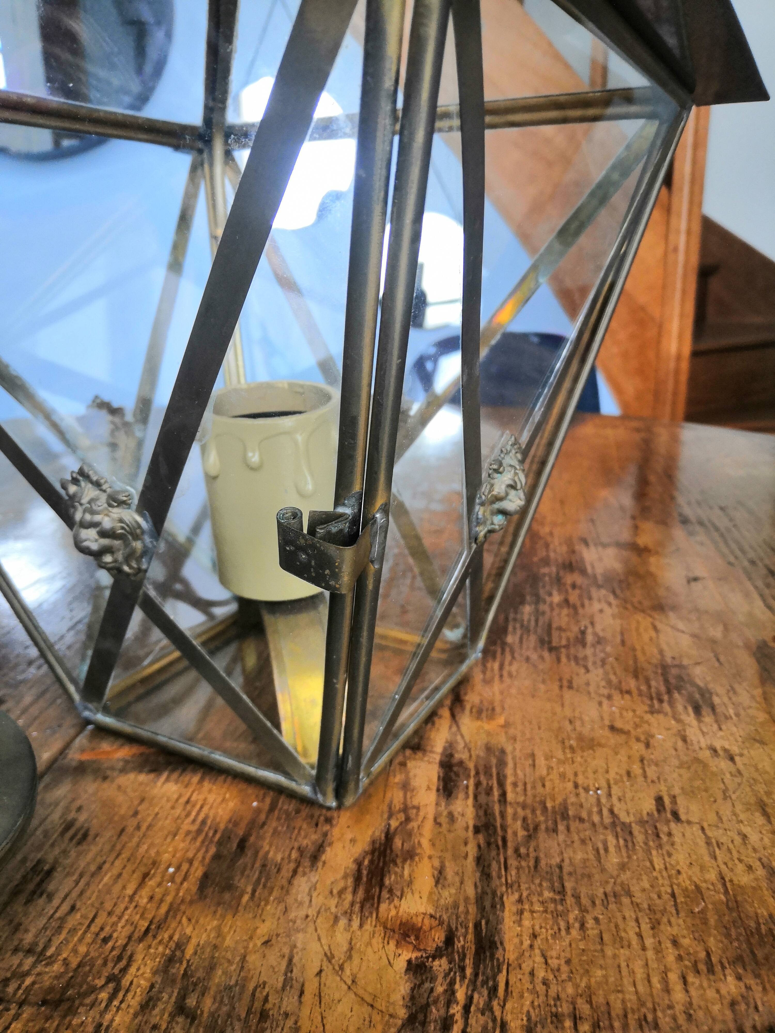 Large ancient lantern