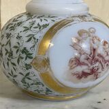 Opal vase Napoleon III - late nineteenth century