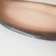 Large fish platter ceramic 1950s 1960s vintage purple & black signed years