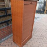 Filing cabinets with curtains